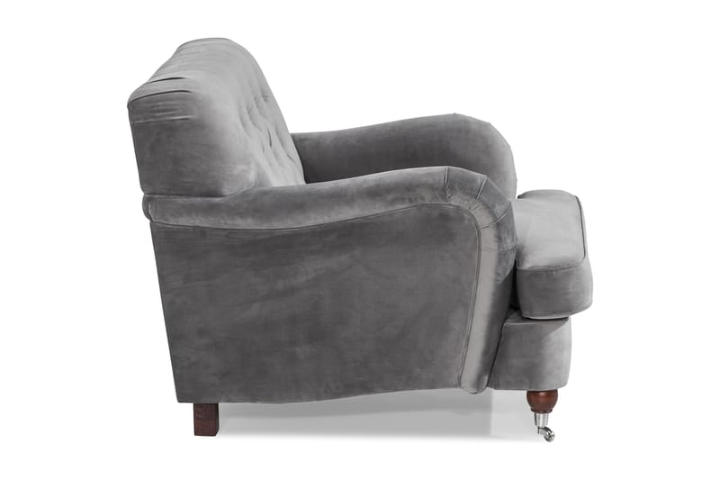 Nojatuoli New Castle - Hopeanharmaa - Huonekalut - Tuoli & nojatuoli - Nojatuoli & lepotuoli - Howard-nojatuolit