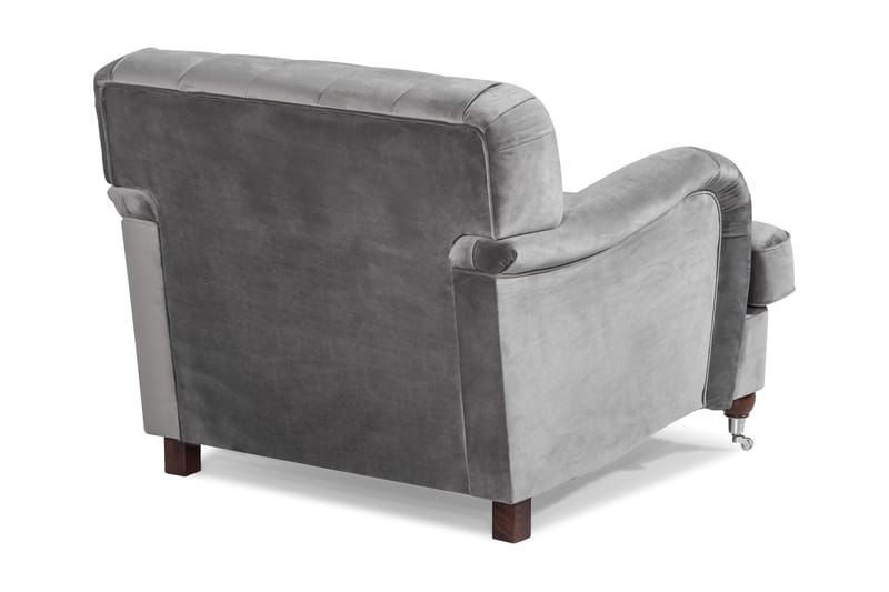 Nojatuoli New Castle - Hopeanharmaa - Huonekalut - Tuoli & nojatuoli - Nojatuoli & lepotuoli - Howard-nojatuolit