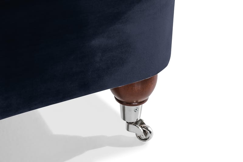 Nojatuoli New Castle Sametti - Yönsininen - Huonekalut - Tuoli & nojatuoli - Nojatuoli & lepotuoli - Howard-nojatuolit