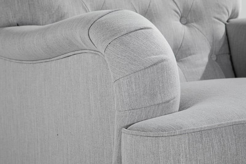 Nojatuoli New Castle - Pellavanharmaa - Huonekalut - Tuoli & nojatuoli - Nojatuoli & lepotuoli - Howard-nojatuolit