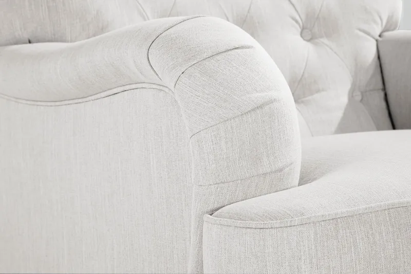 Nojatuoli New Castle - Pellavanbeige - Huonekalut - Tuoli & nojatuoli - Nojatuoli & lepotuoli - Howard-nojatuolit