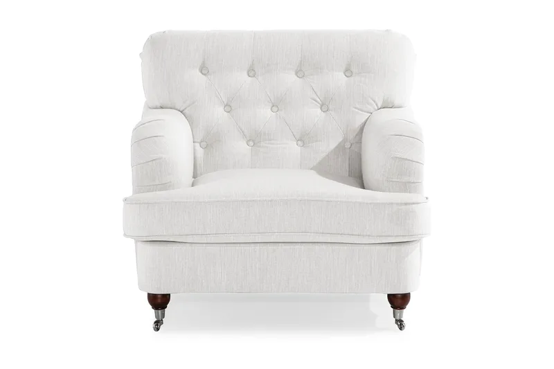 Nojatuoli New Castle - Pellavanbeige - Huonekalut - Tuoli & nojatuoli - Nojatuoli & lepotuoli - Howard-nojatuolit