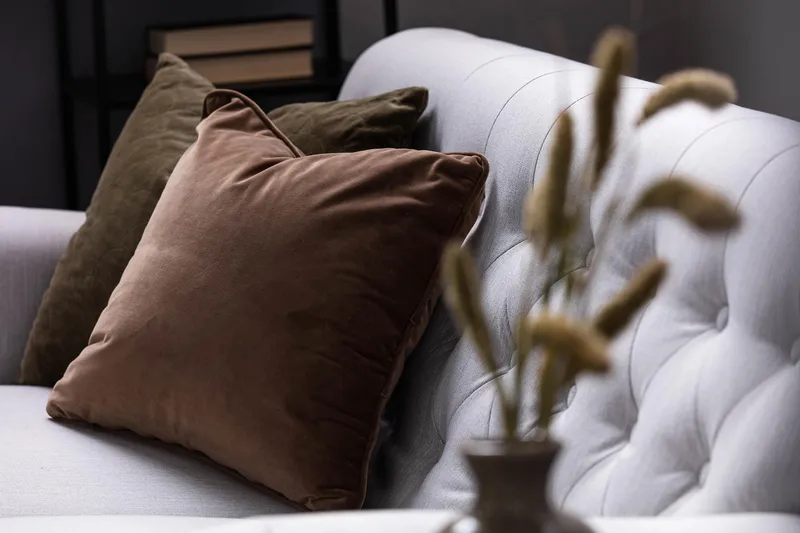 Nojatuoli New Castle - Pellavanharmaa - Huonekalut - Tuoli & nojatuoli - Nojatuoli & lepotuoli - Howard-nojatuolit