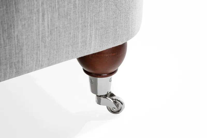 Nojatuoli New Castle - Pellavanharmaa - Huonekalut - Tuoli & nojatuoli - Nojatuoli & lepotuoli - Howard-nojatuolit