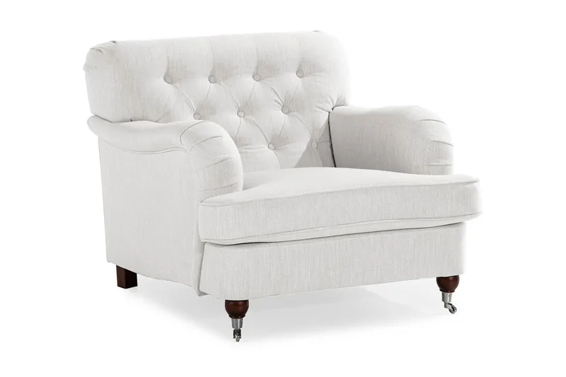 Nojatuoli New Castle - Pellavanbeige - Huonekalut - Tuoli & nojatuoli - Nojatuoli & lepotuoli - Howard-nojatuolit