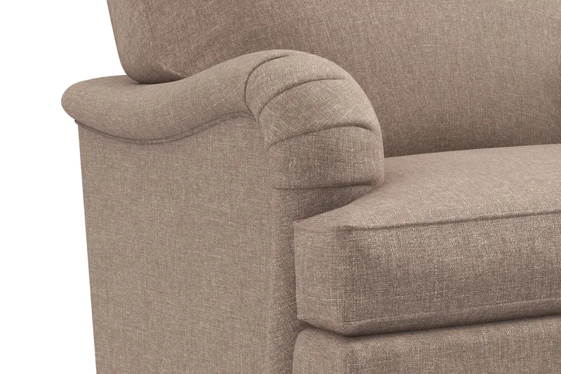 Nojatuoli Oxford Classic - Tummabeige - Huonekalut - Tuoli & nojatuoli - Nojatuoli & lepotuoli - Howard-nojatuolit