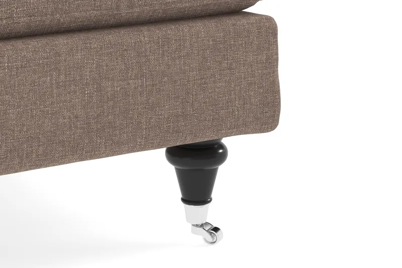 Nojatuoli Oxford Classic - Tummabeige - Huonekalut - Tuoli & nojatuoli - Nojatuoli & lepotuoli - Howard-nojatuolit