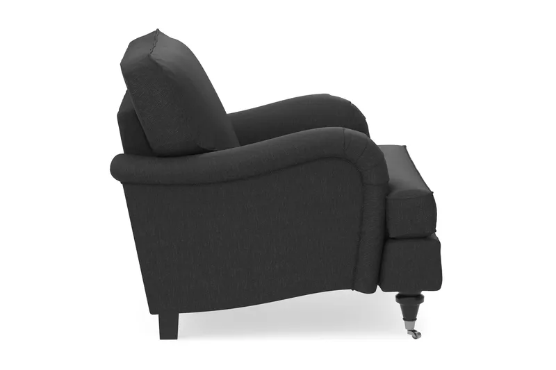 Nojatuoli Oxford Classic - Tummanharmaa - Huonekalut - Tuoli & nojatuoli - Nojatuoli & lepotuoli - Howard-nojatuolit