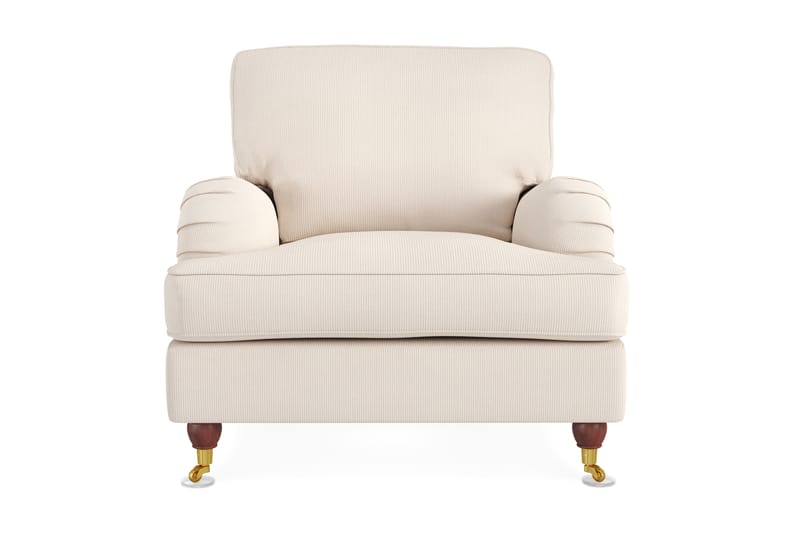 Nojatuoli Oxford Lyx - Beige - Huonekalut - Tuoli & nojatuoli - Nojatuoli & lepotuoli - Howard-nojatuolit