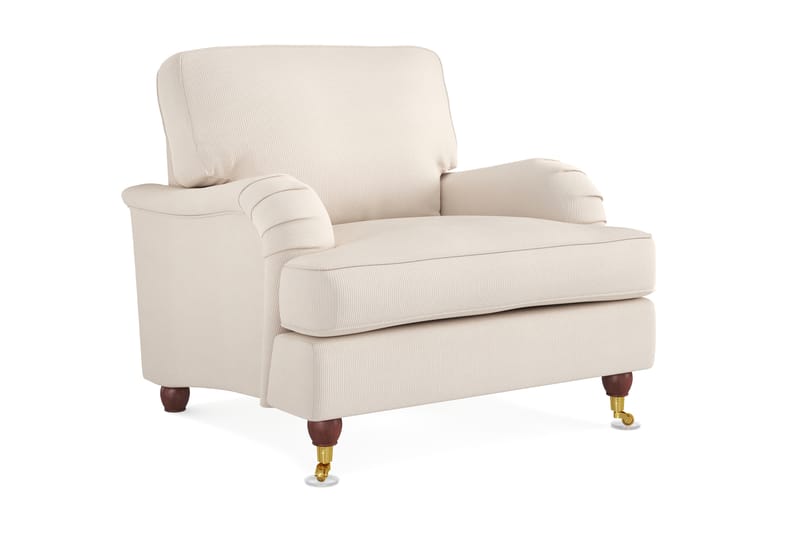 Nojatuoli Oxford Lyx - Beige - Huonekalut - Tuoli & nojatuoli - Nojatuoli & lepotuoli - Howard-nojatuolit