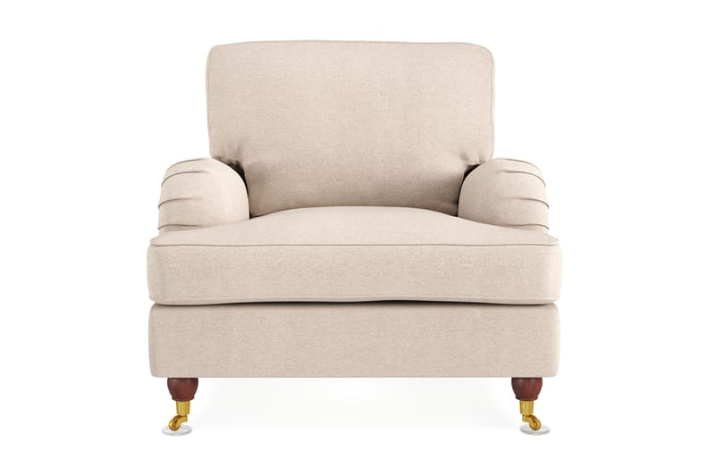 Nojatuoli Oxford Lyx - Beige - Huonekalut - Tuoli & nojatuoli - Nojatuoli & lepotuoli - Howard-nojatuolit