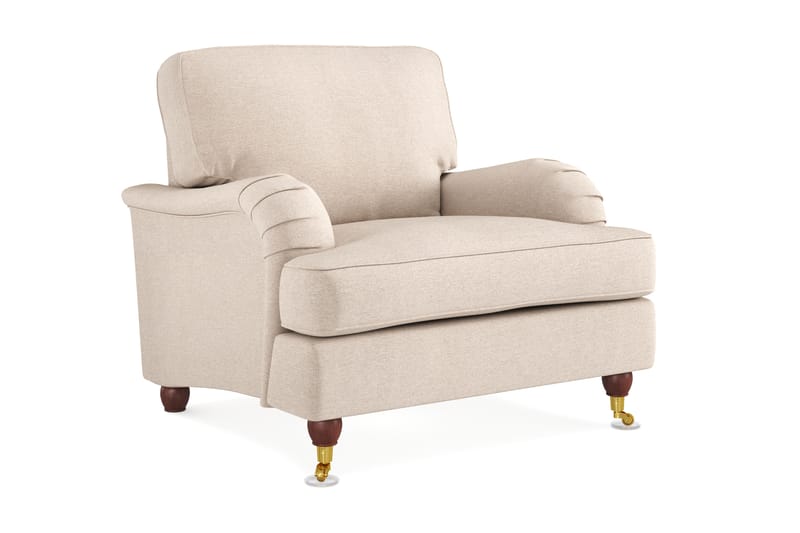 Nojatuoli Oxford Lyx - Beige - Huonekalut - Tuoli & nojatuoli - Nojatuoli & lepotuoli - Howard-nojatuolit