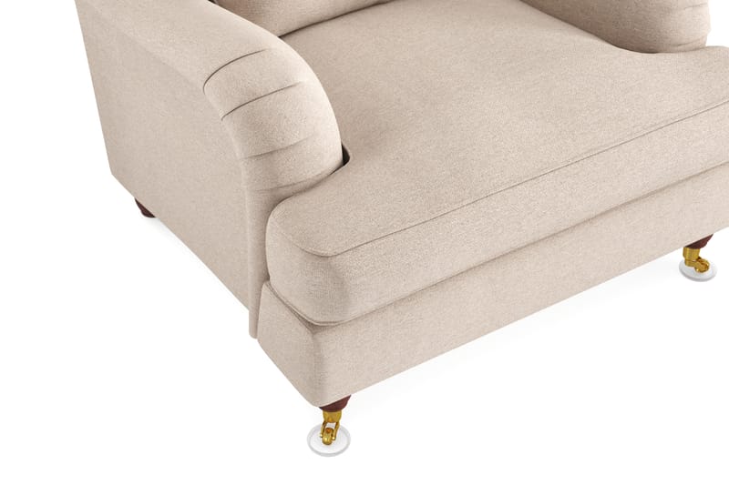 Nojatuoli Oxford Lyx - Beige - Huonekalut - Tuoli & nojatuoli - Nojatuoli & lepotuoli - Howard-nojatuolit