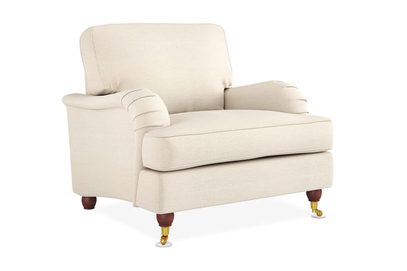 Nojatuoli Oxford Lyx - Beige - Huonekalut - Tuoli & nojatuoli - Nojatuoli & lepotuoli - Howard-nojatuolit