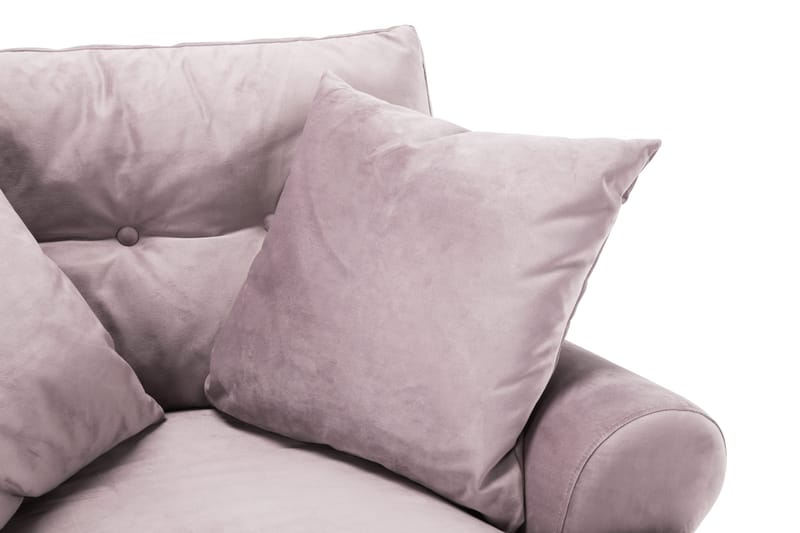 Nojatuoli Webber Sametti - Liila Kromi - Huonekalut - Tuoli & nojatuoli - Nojatuoli & lepotuoli - Howard-nojatuolit