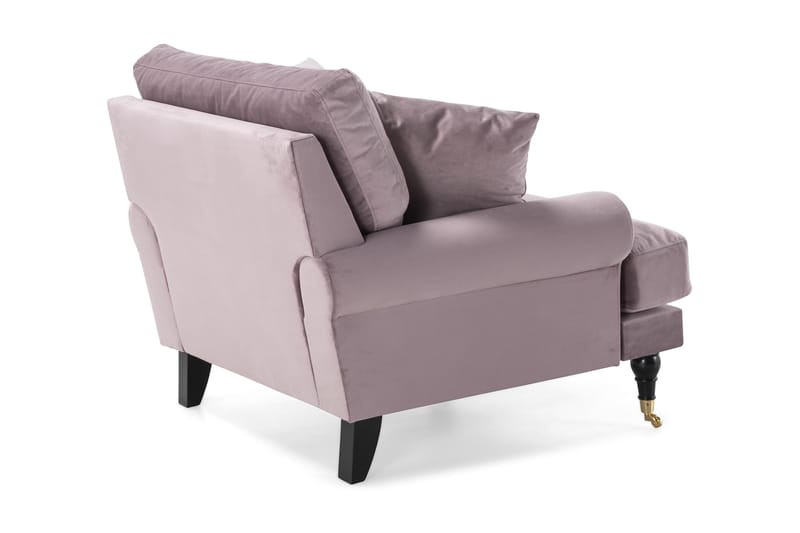 Nojatuoli Webber Sametti - Liila Messinki - Huonekalut - Tuoli & nojatuoli - Nojatuoli & lepotuoli - Howard-nojatuolit