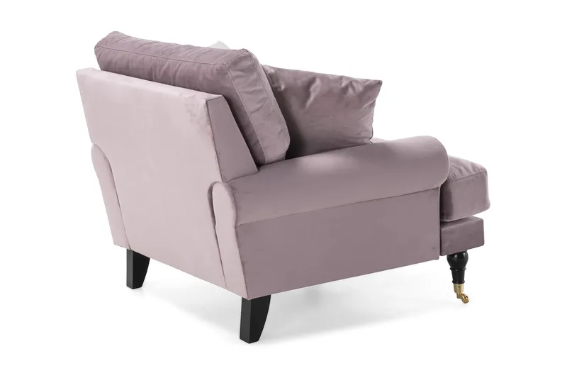 Nojatuoli Webber Sametti - Liila Messinki - Huonekalut - Tuoli & nojatuoli - Nojatuoli & lepotuoli - Howard-nojatuolit