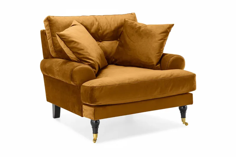 Nojatuoli Webber Sametti, Meripihka Messinki