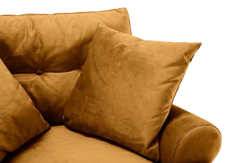 Nojatuoli Webber Sametti - Meripihka Messinki - Huonekalut - Tuoli & nojatuoli - Nojatuoli & lepotuoli - Howard-nojatuolit