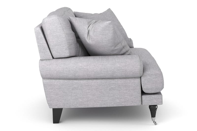 Nojatuoli Webber - Vaaleanharmaa Kromi - Huonekalut - Tuoli & nojatuoli - Nojatuoli & lepotuoli - Howard-nojatuolit