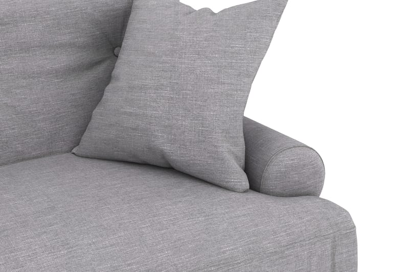 Nojatuoli Webber - Vaaleanharmaa Messinki - Huonekalut - Tuoli & nojatuoli - Nojatuoli & lepotuoli - Howard-nojatuolit