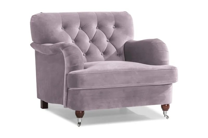 Samettinojatuoli New Castle, Liila