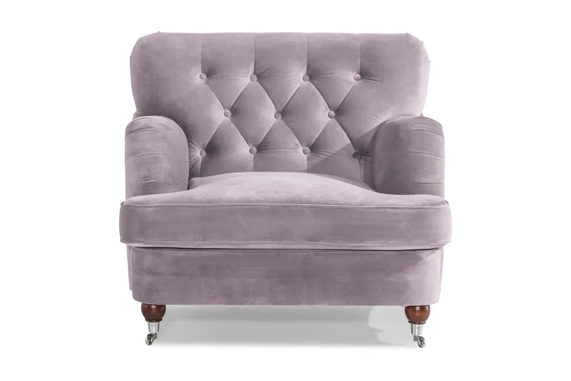 Samettinojatuoli New Castle - Liila - Huonekalut - Tuoli & nojatuoli - Nojatuoli & lepotuoli - Howard-nojatuolit