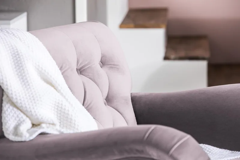 Samettinojatuoli New Castle - Liila - Huonekalut - Tuoli & nojatuoli - Nojatuoli & lepotuoli - Howard-nojatuolit