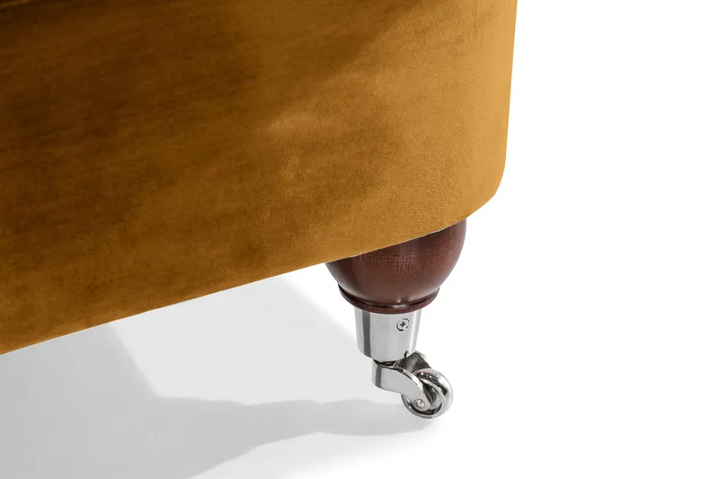 Samettinojatuoli New Castle - Meripihka - Huonekalut - Tuoli & nojatuoli - Nojatuoli & lepotuoli - Howard-nojatuolit