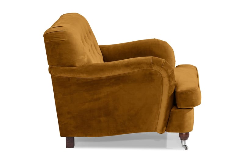 Samettinojatuoli New Castle - Meripihka - Huonekalut - Tuoli & nojatuoli - Nojatuoli & lepotuoli - Howard-nojatuolit