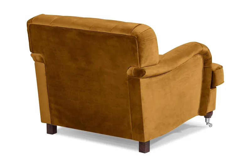 Samettinojatuoli New Castle - Meripihka - Huonekalut - Tuoli & nojatuoli - Nojatuoli & lepotuoli - Howard-nojatuolit