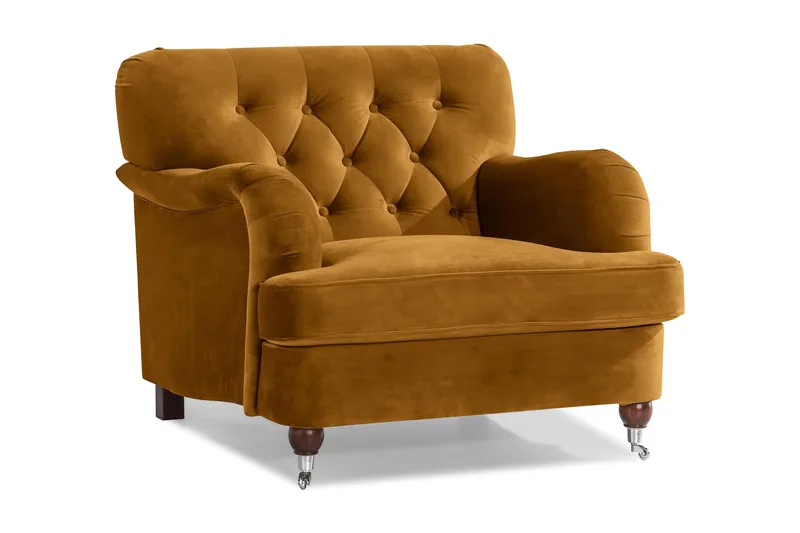 Samettinojatuoli New Castle, Meripihka