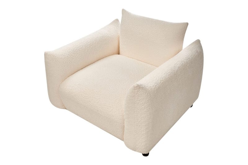 Nojatuoli Jamsa - Valkoinen, Musta - Huonekalut - Tuoli & nojatuoli - Nojatuoli & lepotuoli