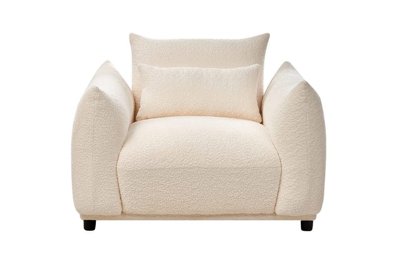 Nojatuoli Jamsa - Valkoinen, Musta - Huonekalut - Tuoli & nojatuoli - Nojatuoli & lepotuoli