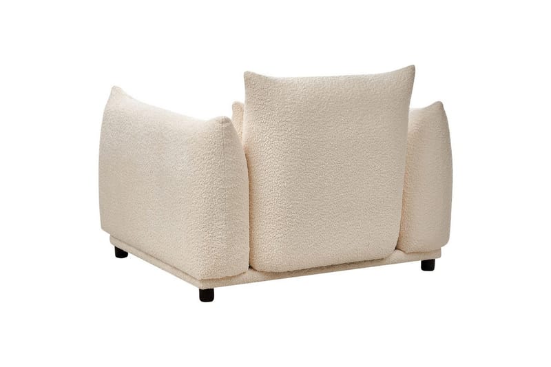 Nojatuoli Jamsa - Valkoinen, Musta - Huonekalut - Tuoli & nojatuoli - Nojatuoli & lepotuoli