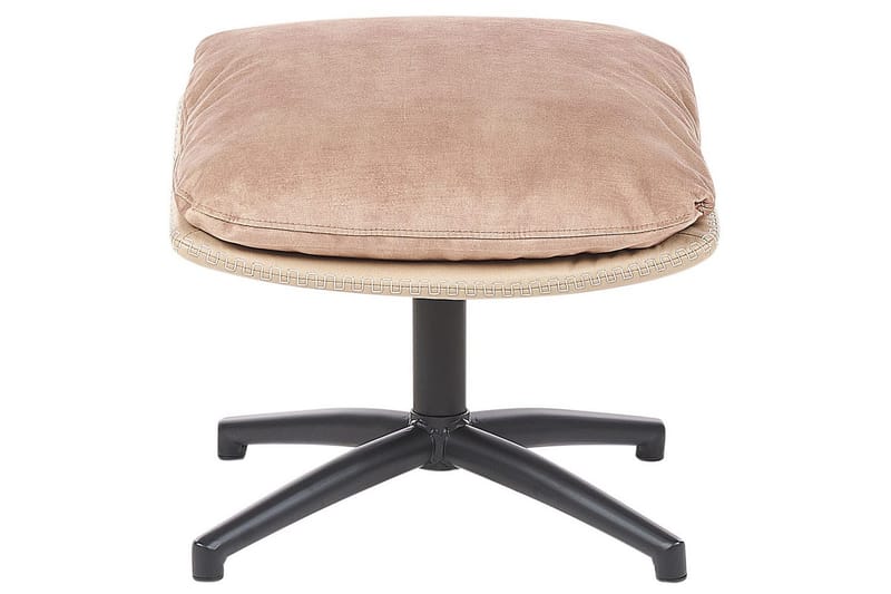 Kääntyvä nojatuoli Eide - Beige, musta - Huonekalut - Tuoli & nojatuoli - Nojatuoli & lepotuoli - Howard-nojatuolit
