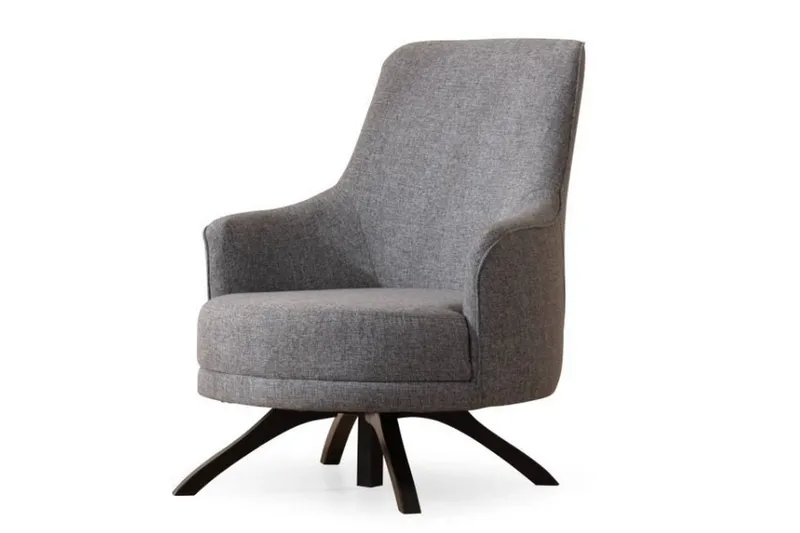 Nojatuoli Kapri, Vaaleanharmaa