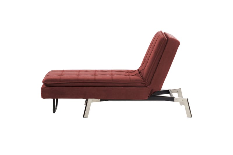 Karyne Lepotuoli 179 cm - Punainen - Huonekalut - Tuoli & nojatuoli - Nojatuoli & lepotuoli - Makuutuoli & divaanituoli