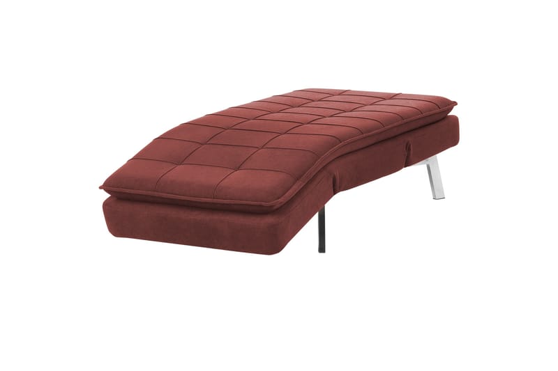 Karyne Lepotuoli 179 cm - Punainen - Huonekalut - Tuoli & nojatuoli - Nojatuoli & lepotuoli - Makuutuoli & divaanituoli
