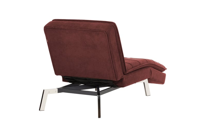 Karyne Lepotuoli 179 cm - Punainen - Huonekalut - Tuoli & nojatuoli - Nojatuoli & lepotuoli - Makuutuoli & divaanituoli