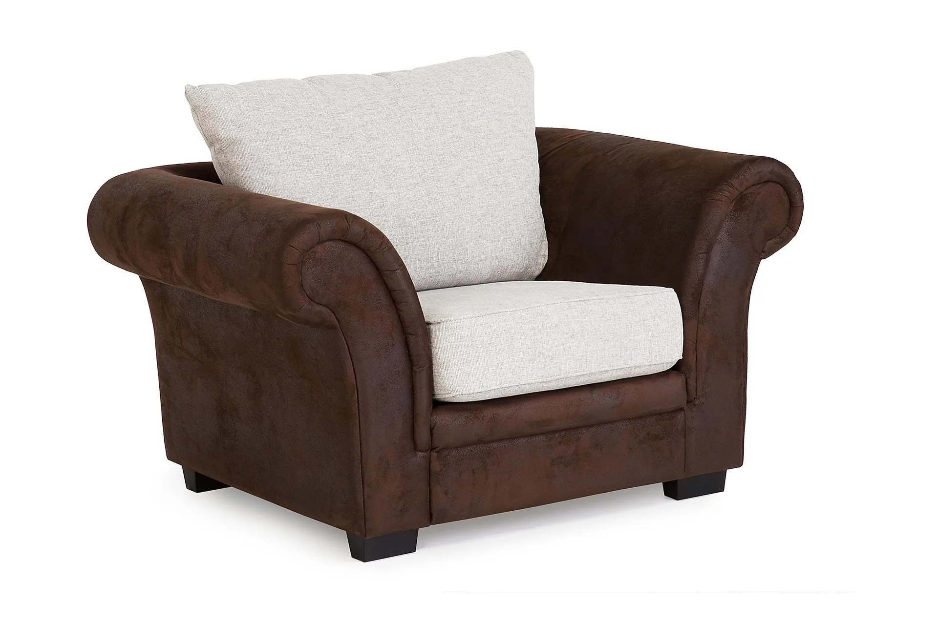 Nojatuoli Aspen Ruskea/Beige -