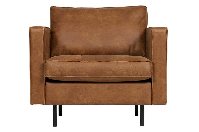 Nojatuoli Thayne - Ruskea - Huonekalut - Tuoli & nojatuoli - Nojatuoli & lepotuoli - Nahkainen nojatuoli