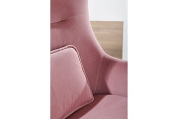 Keinutuoli Clanton - Vaaleanpunainen/Kulta - Huonekalut - Tuoli & nojatuoli - Nojatuoli & lepotuoli