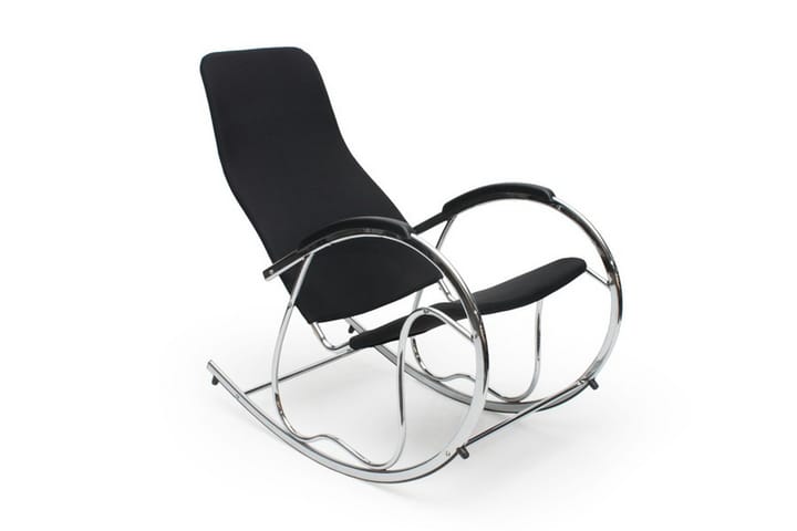 Keinutuoli Marling - Musta - Nojatuoli & lepotuoli - Pyörivät tuolit & keinutuoli