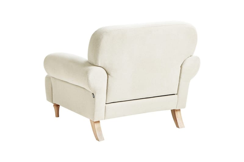 Nojatuoli Kiberg - Beige, Vaalea puu - Huonekalut - Tuoli & nojatuoli - Nojatuoli & lepotuoli