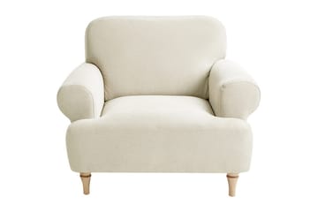 Nojatuoli Kiberg - Beige, Vaalea puu - Huonekalut - Tuoli & nojatuoli - Nojatuoli & lepotuoli