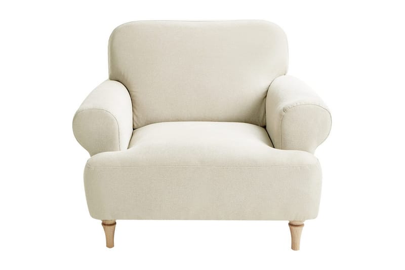 Nojatuoli Kiberg - Beige, Vaalea puu - Huonekalut - Tuoli & nojatuoli - Nojatuoli & lepotuoli