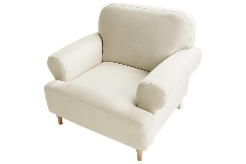 Nojatuoli Kiberg - Beige, Vaalea puu - Huonekalut - Tuoli & nojatuoli - Nojatuoli & lepotuoli