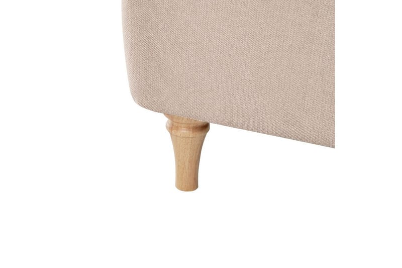 Nojatuoli Kiberg - Taupe, vaalea puu - Huonekalut - Tuoli & nojatuoli - Nojatuoli & lepotuoli