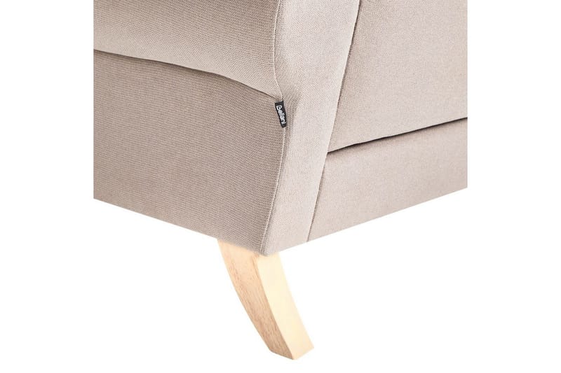 Nojatuoli Kiberg - Taupe, vaalea puu - Huonekalut - Tuoli & nojatuoli - Nojatuoli & lepotuoli